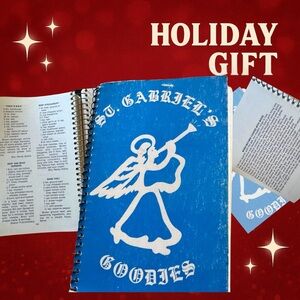 Vintage St. Gabriel’s Goodies Community Cookbook – Spiral Bound – 1980s/1990s